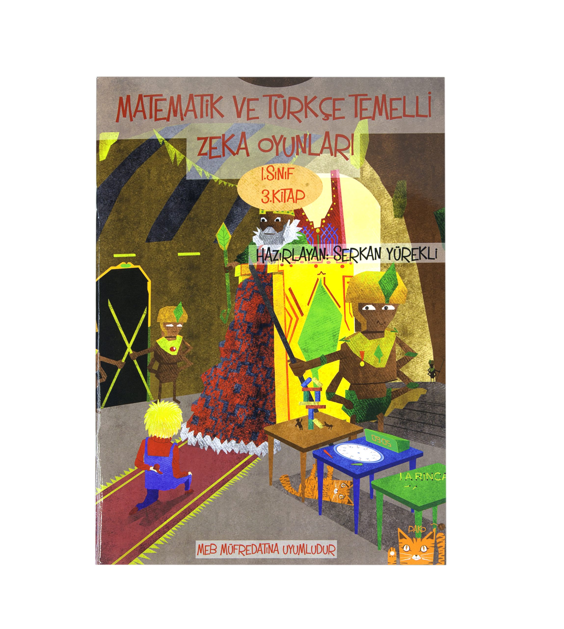 1C-Sınıf-1-Kitap-3 1. Sınıf Matematik ve Türkçe Temelli Zeka Oyunları - Görsel 4