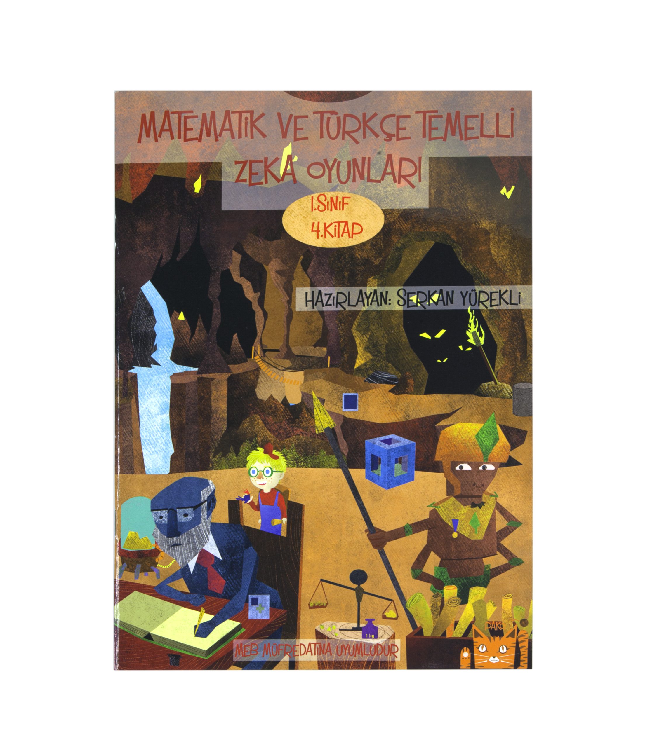 1D-Sınıf-1-Kitap-4 1. Sınıf Matematik ve Türkçe Temelli Zeka Oyunları - Görsel 3